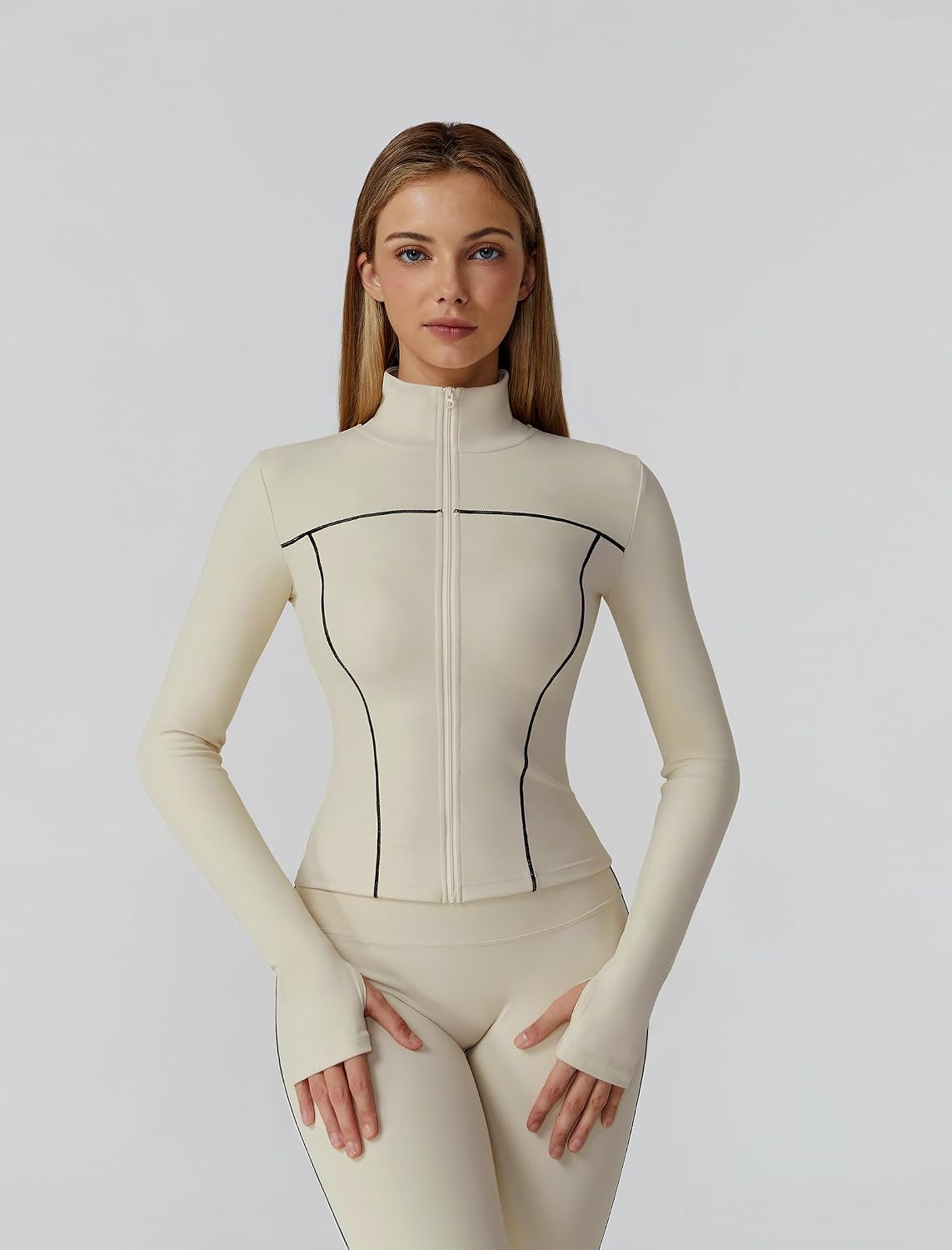 3 Piece Workout Sets for Women with Sports Bra Zip Jacket and Leggings 3 Piece Workout Sets for Women with Sports Bra Zip Jacket and Leggings