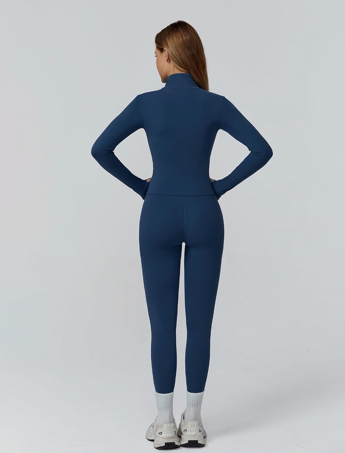 3 Piece Workout Sets for Women Sports Bra Zip Jacket and Leggings 3 Piece Workout Sets for Women Sports Bra Zip Jacket and Leggings