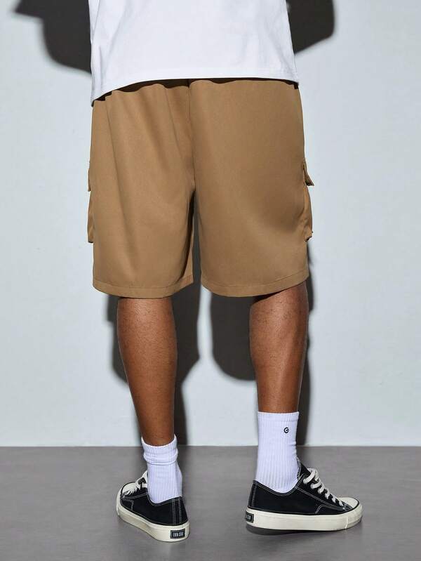 Men's Fashionable Loose Khaki Shorts Men's Fashionable Loose Khaki Shorts