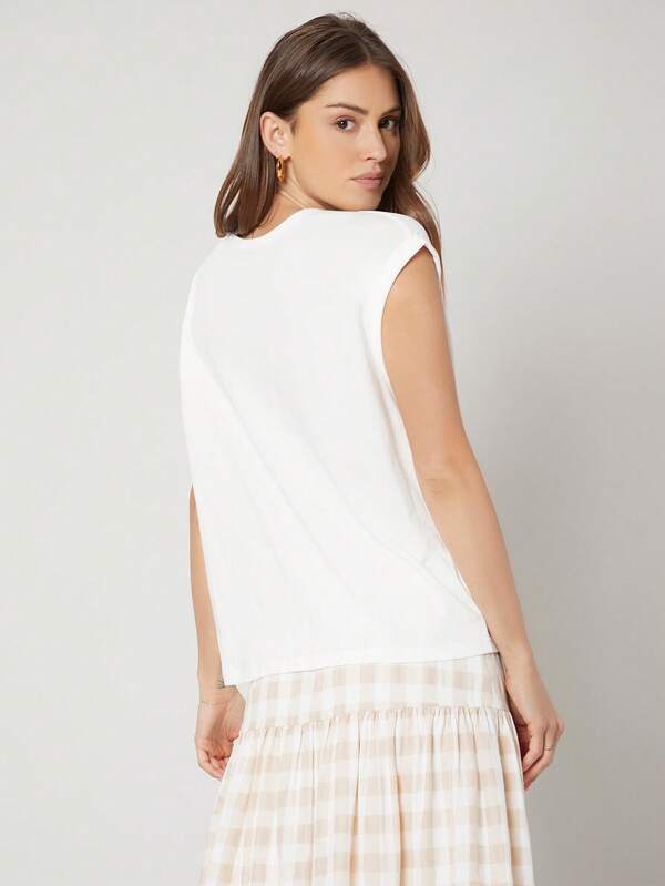 Modal bat sleeve top Modal bat sleeve top