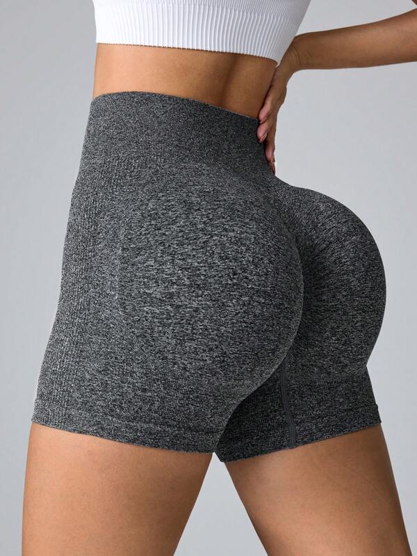 Women's High Waist Daily Fitness Sports Shorts Cycling Shorts