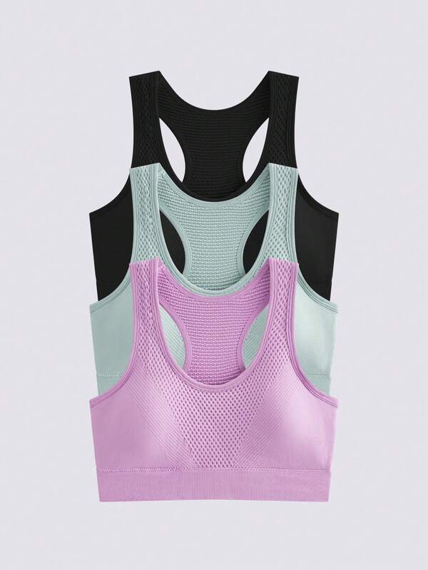 Set of women's sports bras - yoga/fitness/running sleeveless outer underwear suitable for summer Set of women's sports bras - yoga/fitness/running sleeveless outer underwear suitable for summer