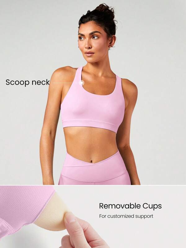Cross strap sports bra Cross strap sports bra
