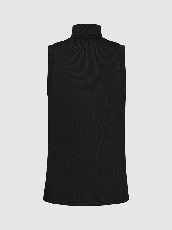 Men's summer slim solid color stand collar vest, suitable for autumn Men's summer slim solid color stand collar vest, suitable for autumn