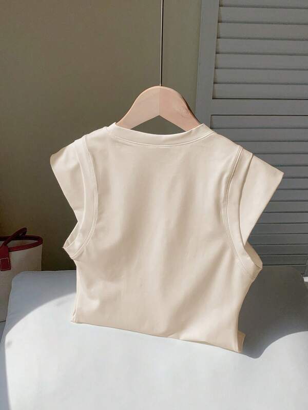 Women's Solid Color Basic Round Neck Short Sleeve T-Shirt Women's Solid Color Basic Round Neck Short Sleeve T-Shirt