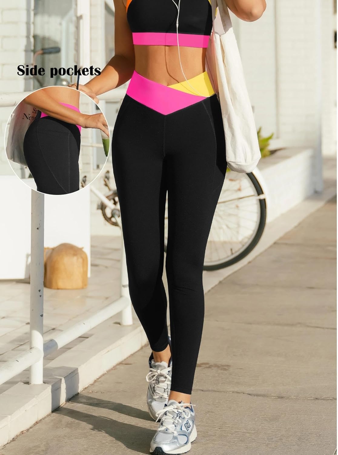 Workout Sets for Women Sports Bra and Leggings with Pockets Workout Sets for Women Sports Bra and Leggings with Pockets