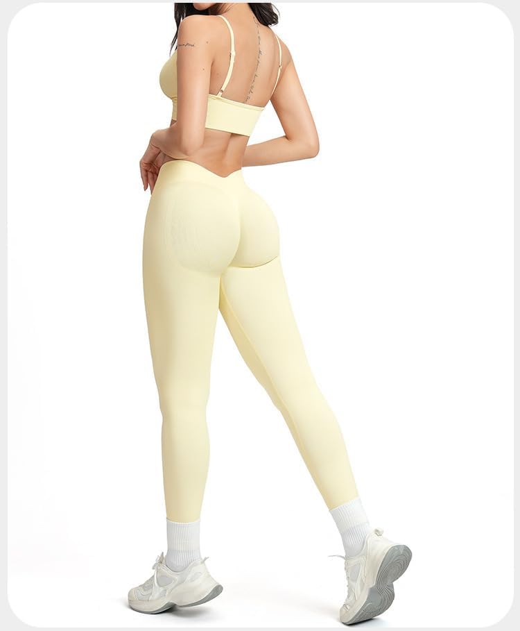 Workout Sets for Women Seamless Sports Bra and High Waist Leggings Workout Sets for Women Seamless Sports Bra and High Waist Leggings