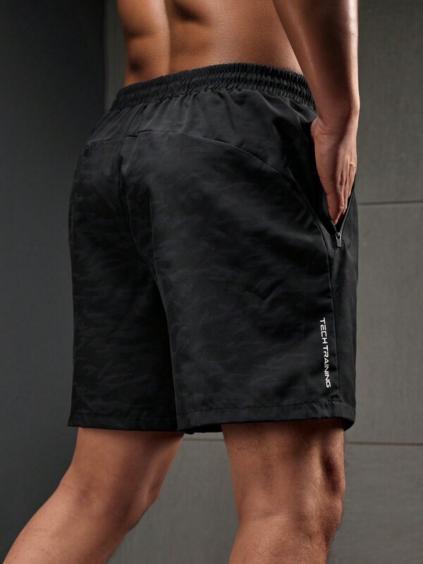Men's simple sports shorts with front lace-up pockets, casual daily wear. Breathable, lightweight, cool, reflective, running, muscle-slim fit, suitable for training, running and fitness. Men's simple sports shorts with front lace-up pockets, casual daily wear. Breathable, lightweight, cool, reflective, running, muscle-slim fit, suitable for training, running and fitness.
