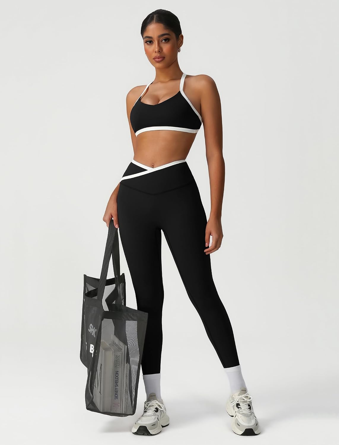 Workout Matching Sets for Women with Padded Sports Bra and Butt Lifting Leggings Workout Matching Sets for Women with Padded Sports Bra and Butt Lifting Leggings