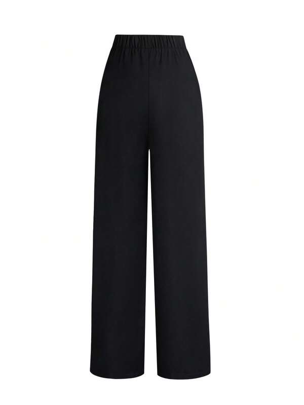 Size Tips: Slightly larger) Women's spring and summer straight pants, high-waisted design, suitable for work, business, leisure, vacation and other occasions, slim and versatile (it is recommended to choose a smaller waist size) Black Size Tips: Slightly larger) Women's spring and summer straight pants, high-waisted design, suitable for work, business, leisure, vacation and other occasions, slim and versatile (it is recommended to choose a smaller waist size) Black
